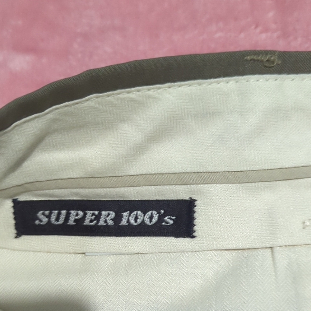 Hart Schaffner Marx Cream Trousers - Picture 5 of 5